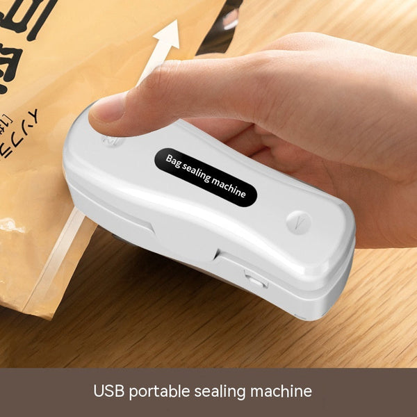 TRULEGANCE™ Small USB Mini Sealing Machine |  Effortless Packaging Solutions for Every Space